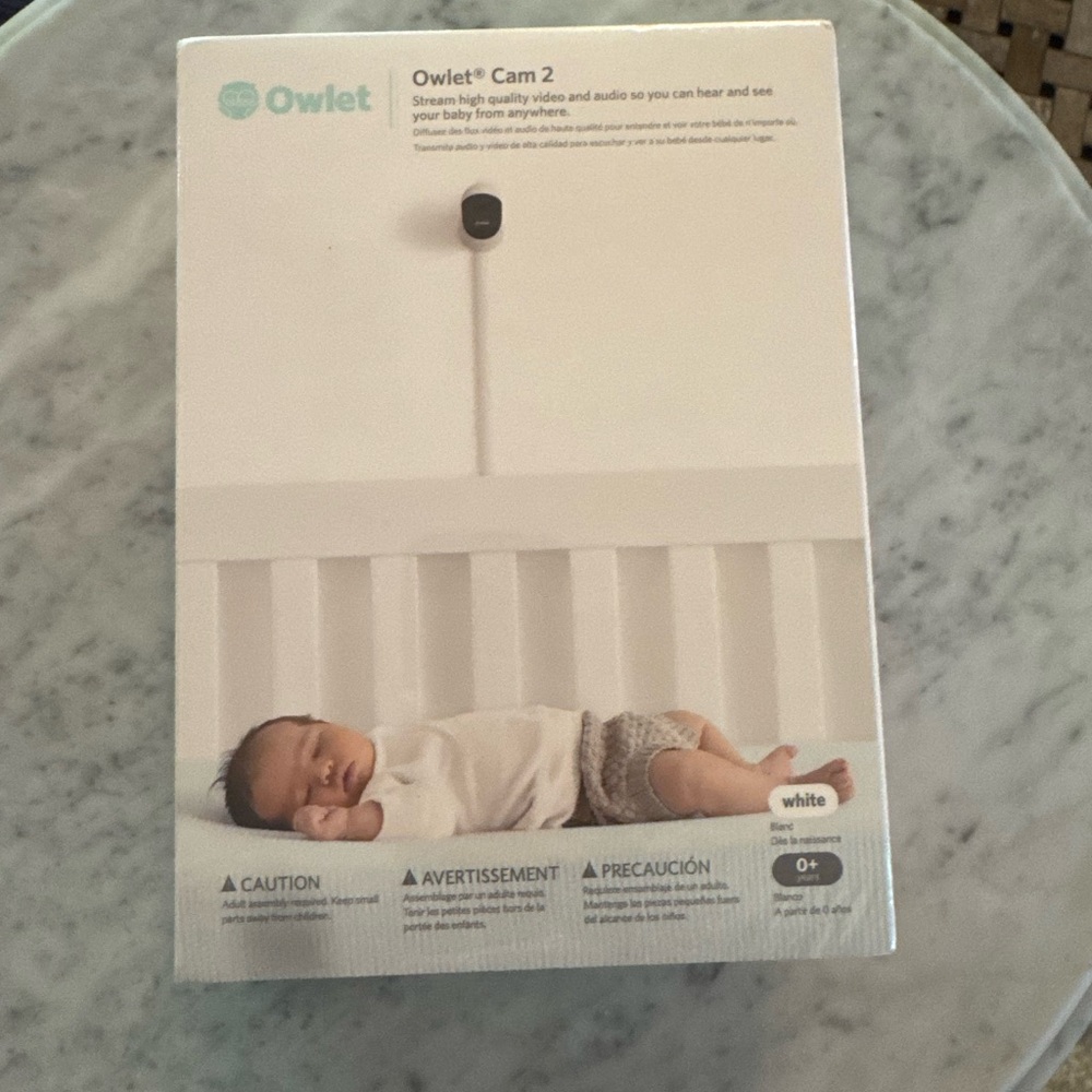 Owlet Cam 2 Baby Monitor - White